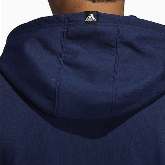 NWT Adidas Men’s Sport French Terry Fleece Hoodie - Picture 2 of 8